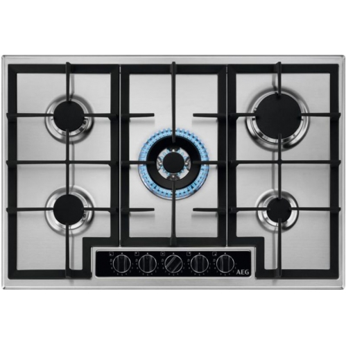AEG - 75cm Slim Gas Hob 5 Energy Efficient Burners