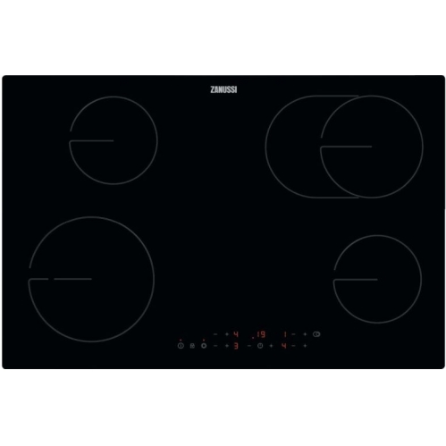 Zanussi - 80cm 4 Zone Ceramic