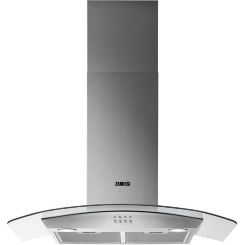 Zanussi - 90cm Curved Chimney Hood